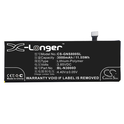 3000 mAh for BLU BL-N3000D