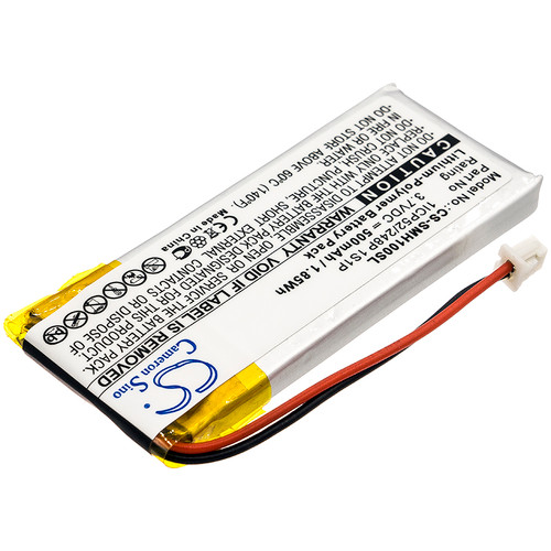 500 mAh for Sena 1ICP52/248P 1S1P