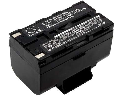 4400 mAh for Topcon BT-61Q,BT-65Q,BT-66Q