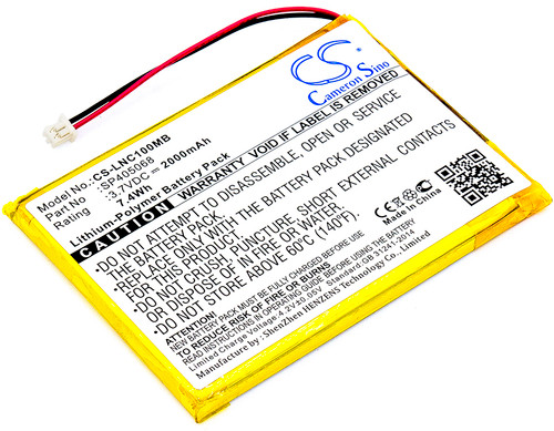 2000 mAh for Luvion SP405068