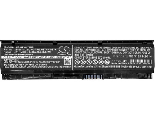 4400 mAh for HP PA06,HQ-TRE,PA06062,TPN-Q174,849571-221,849571-241,849571-251,849911-850,HSTNN-DB7K