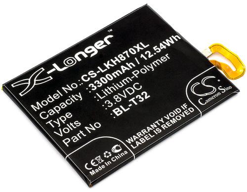 3300 mAh for LG BL-T32,EAC63438701