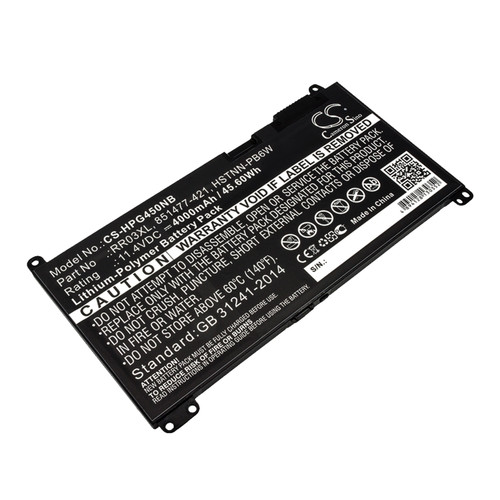 4000 mAh for HP RR03XL,2TT74UT,2TT75UT,2UA28UT,Z1Z82UT,RR03048XL,851477-421,851477-422,851477-541,851477-831