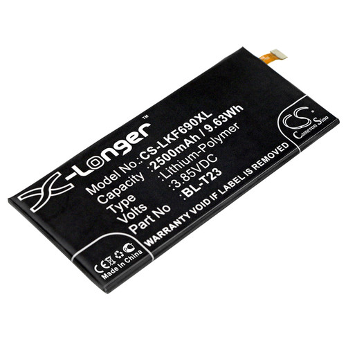 2500 mAh for LG BL-T23,EAC63278801