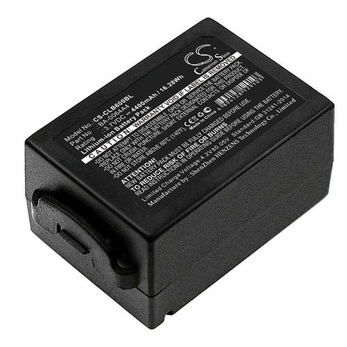 4400 mAh for CipherLab BA-0064A4,BCP60ACC00002,BCP60ACC00106