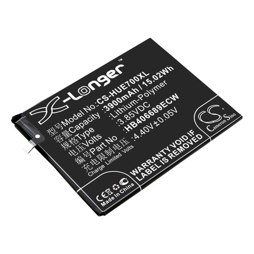 3900 mAh for Huawei HB396689ECW,HB406689ECW