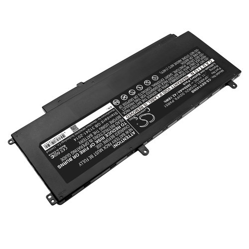 3800 mAh for Dell D2VF9,PXR51,0PXR51,0YGR2V