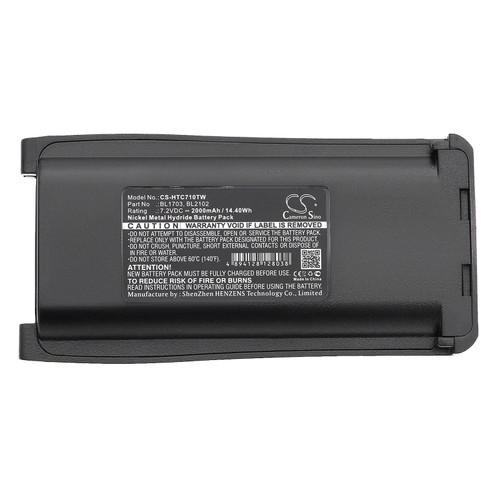 2000 mAh for HYT BH1801,BL1703,BL2102,BL1703Li,BL-2102Li