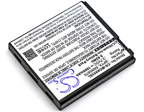 1600 mAh for Motorola BP7X,SNN5875,SNN5875A