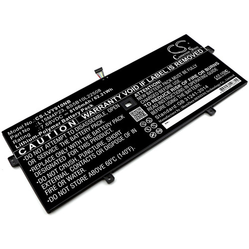 8100 mAh for Lenovo L15C4P21,L15C4P22,L15M4P21,L15M4P23,5B10L22508,8S5B10L22508
