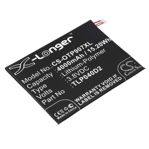4000 mAh for Alcatel TLP040D2