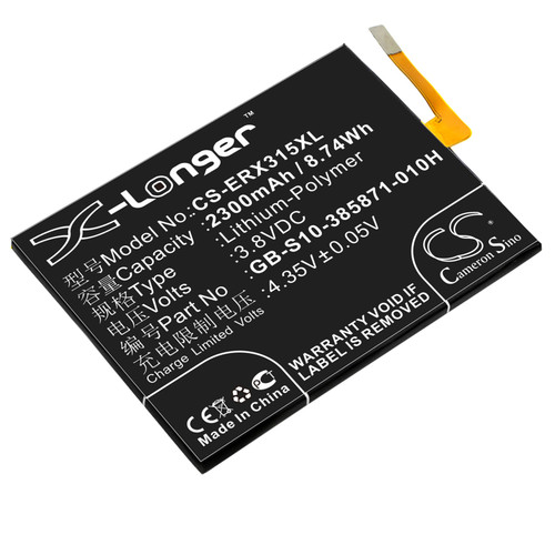 2300 mAh for Sony GB-S10-385871-010H