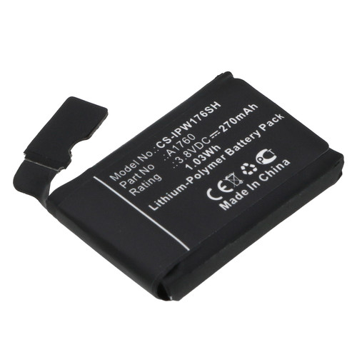 270 mAh for Apple A1760