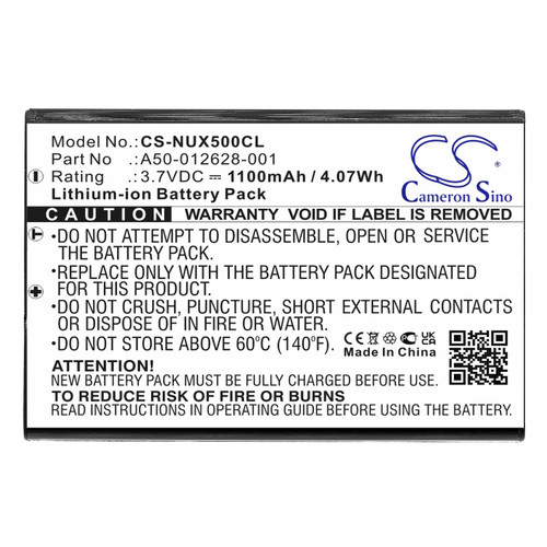 1100 mAh for NEC A50-012628-001