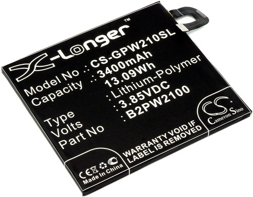 3400 mAh for Google B2PW2100,35H00263-00M