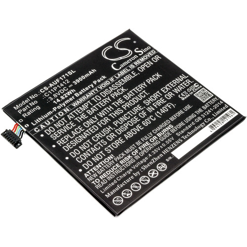 3900 mAh for Asus C11P1412,0B200-01260000,C11P1412 (1ICP3/99/100)