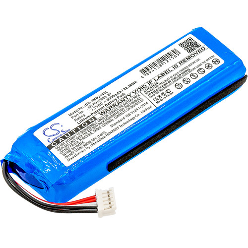 6000 mAh for JBL GSP1029102,MLP912995-2P