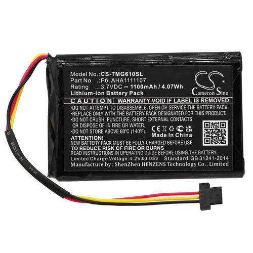 1100 mAh for TomTom P6,AHA1111107