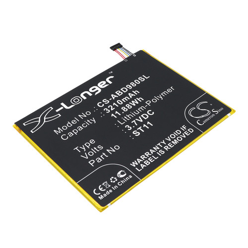 3210 mAh for Amazon ST11,ST11A,26S1009,58-000127,26S1009-A(1ICP3/113/84)