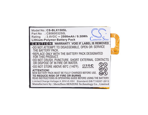 2500 mAh for BLU C806003250L