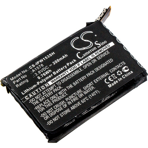 200 mAh for Apple A1578