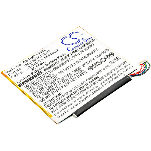 6600 mAh for Verizon MLP3276120-2P