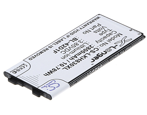 2800 mAh for LG BL-42D1F,EAC63238801,EAC63238901