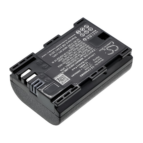2000 mAh for Canon LP-E6,LP-E6N,LP-E6P,LP-E6NH