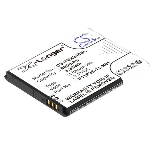 900 mAh for Texas Instruments 3.7L12005SPA,P11P35-11-N01