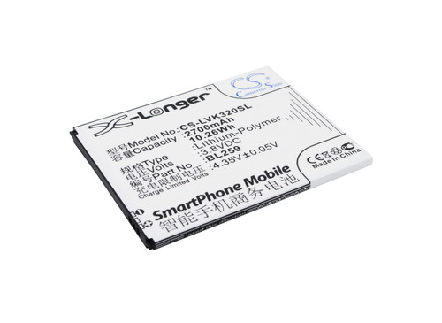 2700 mAh for Lenovo BL259