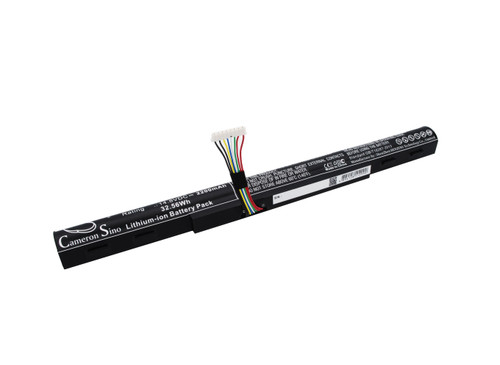 2200 mAh for Acer AL15A32,KT.004B3.025,KT.00403.025,KT.00403.034,AL15A32 (4ICR17/65)