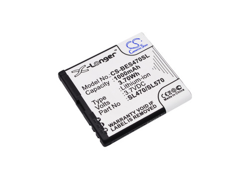 1000mAh Replacement Battery for Bea-fon S480, SL470, SL570, SL580, SL590, SL670A, SL671A, SL671A, SL690