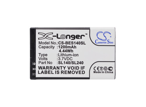 1200mAh Replacement Battery for Bea-fon SL140, SL240, Doro Primo 366, RCB01P04, RCBNTC04