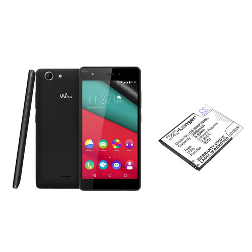 2500 mAh for Wiko 5251,S104-V02000-000,S104-V02000-001,S104-V02000-012