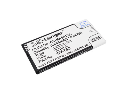 2600 mAh for Microsoft BV-T5C