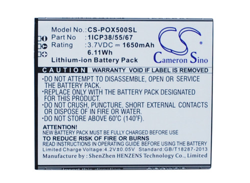 1650 mAh for Navon G55133