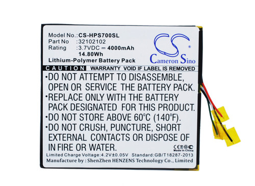 4000 mAh for HP 32102102