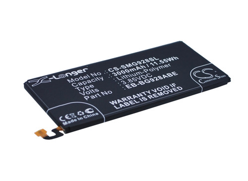 3000 mAh for Samsung EB-BG928ABE,GH43-04526A,GH43-04526B