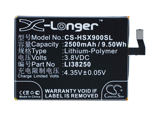 2500 mAh for Hisense LI38250