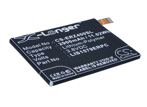 2900 mAh for Sony Ericsson LIS1579ERPC,AGPB015-A001
