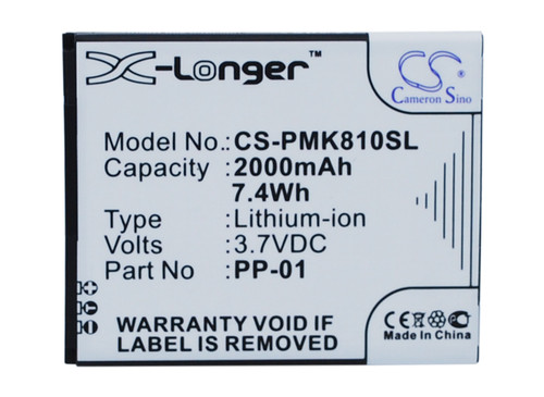 2000 mAh for PHICOMM PP-01
