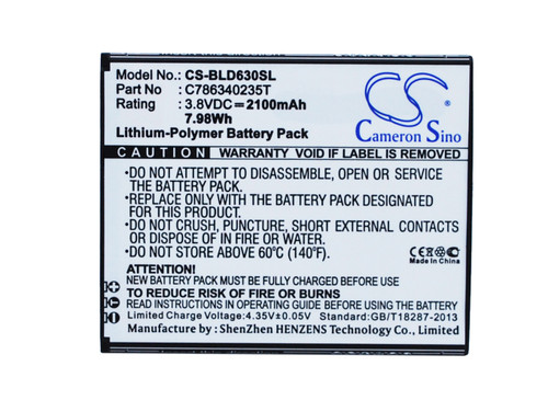 2100 mAh for BLU C786340235T