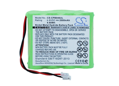 2000 mAh for Universel AA x 4