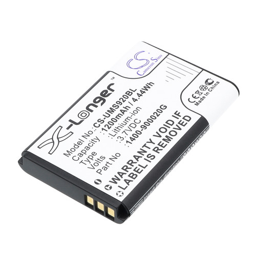 1200 mAh for Unitech 1400-900020G