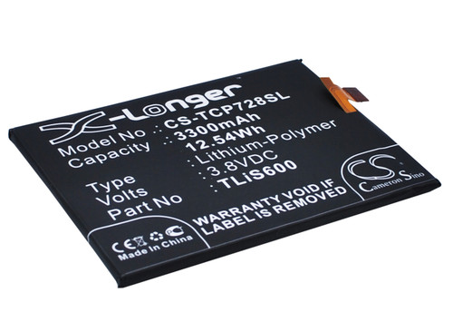 3300 mAh for Alcatel TLiS600