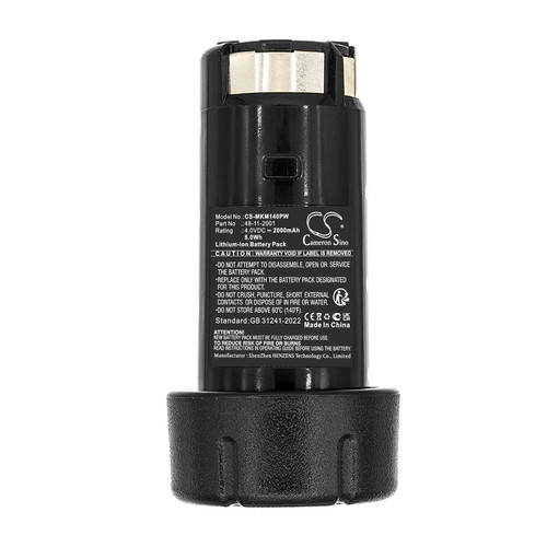 2000 mAh for Milwaukee 48-11-2001