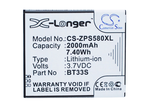 2000 mAh for ZOPO BT33S