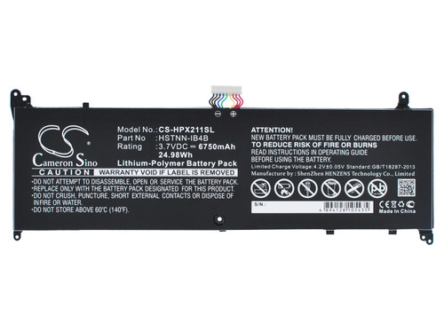 6750 mAh for HP DW02XL,694398-2C1,HSTNN-DB4B,HSTNN-IB4B