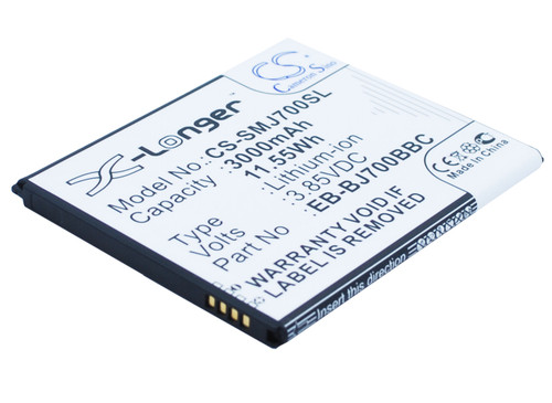 3000 mAh for Samsung EB-BJ700BBC,EB-BJ700CBE,EB-BJ700CBN