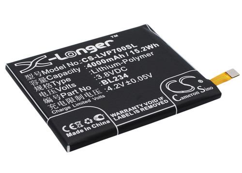 4000 mAh for Lenovo BL234